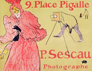 P. Sescau Photographer (poster), 1894